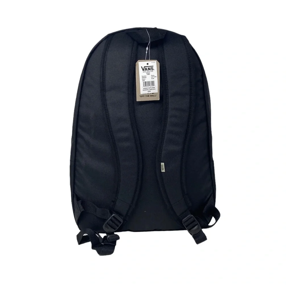 VANS Ranged 2 Backpack Black Women Men’s Casual School Student VN0A7UFNJNH NWT
